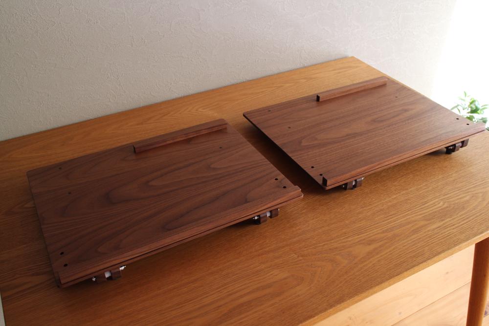 ウォールナットの書見台